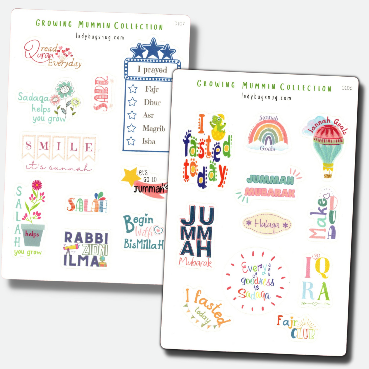 Growing Mumin Sticker Sheet Bundle